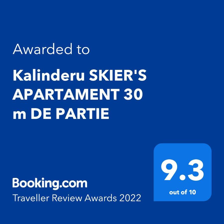 Kalinderu Skier'S Apartament Bellevue 부스테니 외부 사진